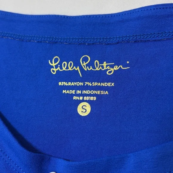 Lilly Pulitzer blue Sophie dress size small NWT - Picture 2 of 10